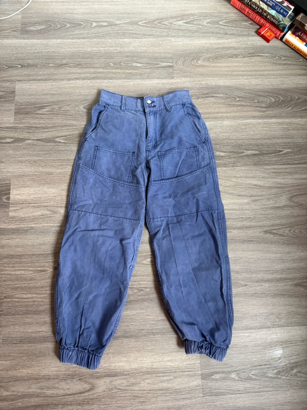 BDG Navy Utility Cargo Joggers